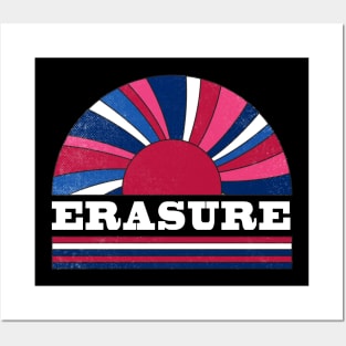 Erasure Proud Name Personalized Retro Flowers Beautiful Posters and Art